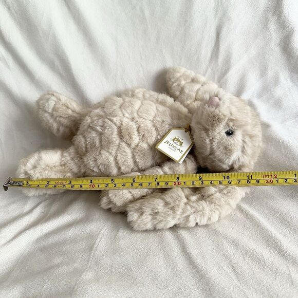 Jellycat London Franilla Luxe Bashful Bunny LA Grove Exclusive Ski Club Plush - Picture 7 of 7